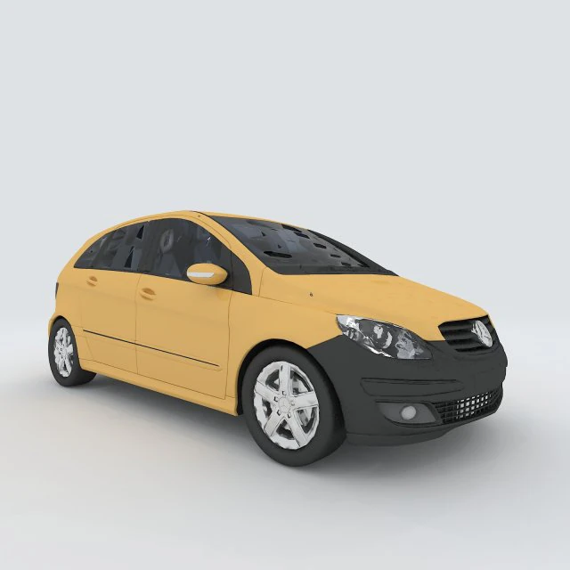 vehicles - mercedes-benz bmw volkswagen audi car 95 3D Model .c4d .max .obj .3ds .fbx .stl .blend 
