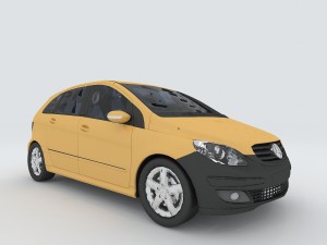 vehicles - mercedes-benz bmw volkswagen audi car 95 3D Модель