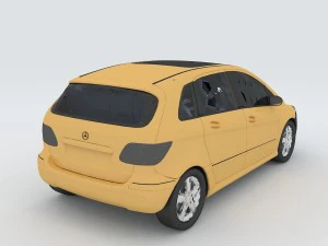 vehicles - mercedes-benz bmw volkswagen audi car 95 3D Model
