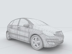 vehicles - mercedes-benz bmw volkswagen audi car 95 Modèle 3D