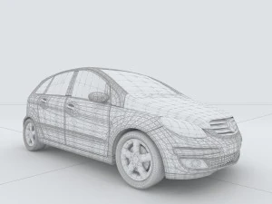 vehicles - mercedes-benz bmw volkswagen audi car 95 3D Model