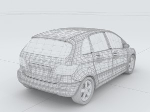 vehicles - mercedes-benz bmw volkswagen audi car 95 Modèle 3D