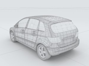 vehicles - mercedes-benz bmw volkswagen audi car 95 Modèle 3D