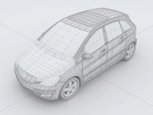 vehicles - mercedes-benz bmw volkswagen audi car 95 3D Model