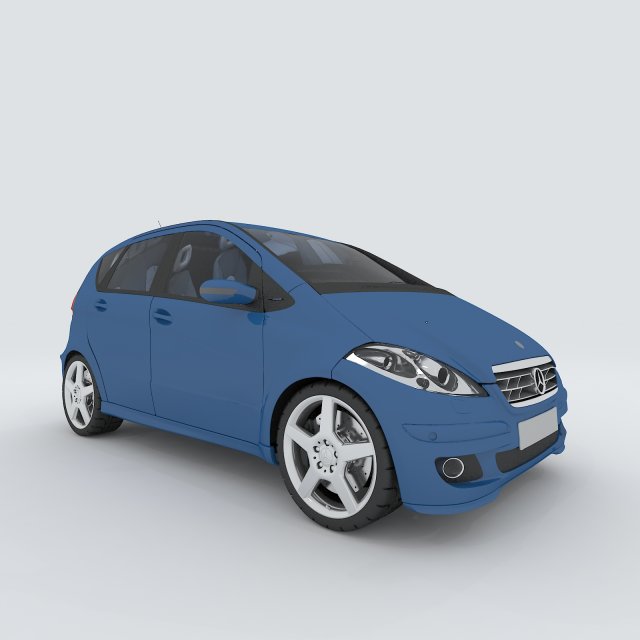 vehicles - mercedes-benz bmw volkswagen audi car 96 3D Модель .c4d .max .obj .3ds .fbx .stl .blend 