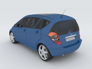 vehicles - mercedes-benz bmw volkswagen audi car 96 3D Модель