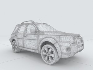 vehicles - mercedes-benz bmw volkswagen audi car 98 3D Модель
