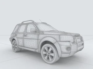vehicles - mercedes-benz bmw volkswagen audi car 98 3D Model