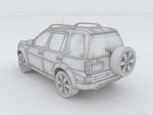 vehicles - mercedes-benz bmw volkswagen audi car 98 3D Модель