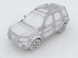vehicles - mercedes-benz bmw volkswagen audi car 98 3D Модель