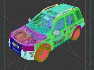 vehicles - mercedes-benz bmw volkswagen audi car 98 3D Модель