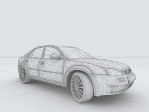 vehicles - mercedes-benz bmw volkswagen audi car 99 3D Model