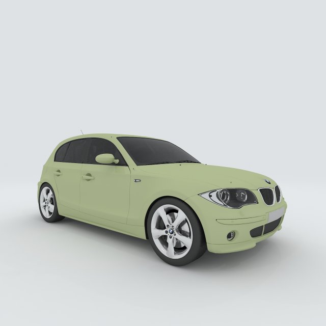 vehicles - mercedes-benz bmw volkswagen audi car 102 3D 模型 .c4d .max .obj .3ds .fbx .stl .blend 