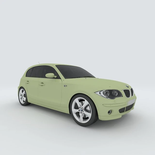 vehicles - mercedes-benz bmw volkswagen audi car 102 3D Model .c4d .max .obj .3ds .fbx .stl .blend 