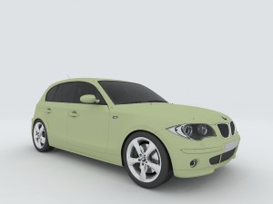 vehicles - mercedes-benz bmw volkswagen audi car 102 3D Модель
