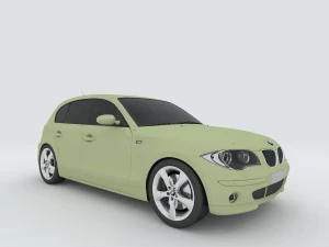 vehicles - mercedes-benz bmw volkswagen audi car 102 3D Model