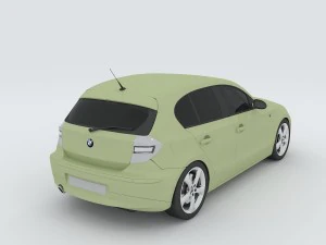 vehicles - mercedes-benz bmw volkswagen audi car 102 3D Model
