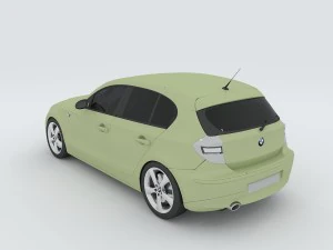 vehicles - mercedes-benz bmw volkswagen audi car 102 3D Model