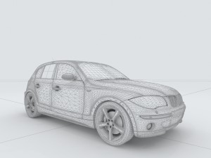 vehicles - mercedes-benz bmw volkswagen audi car 102 3D 模型