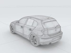 vehicles - mercedes-benz bmw volkswagen audi car 102 3D Model