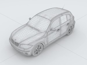 vehicles - mercedes-benz bmw volkswagen audi car 102 3D 模型