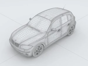 vehicles - mercedes-benz bmw volkswagen audi car 102 3D Model