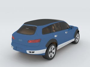 vehicles - mercedes-benz bmw volkswagen audi car 103 3D Модель