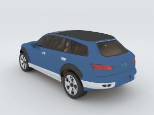 vehicles - mercedes-benz bmw volkswagen audi car 103 3D Модель