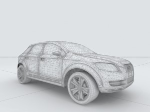 vehicles - mercedes-benz bmw volkswagen audi car 103 3D Модель