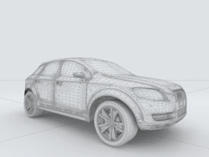 vehicles - mercedes-benz bmw volkswagen audi car 103 3D Model