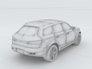 vehicles - mercedes-benz bmw volkswagen audi car 103 3D Модель