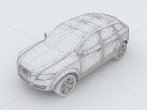 vehicles - mercedes-benz bmw volkswagen audi car 103 3D Модель