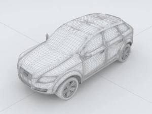vehicles - mercedes-benz bmw volkswagen audi car 103 3D Model