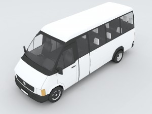 vehicles - mercedes-benz bmw volkswagen audi car 105 3D Модель