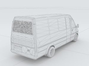 vehicles - mercedes-benz bmw volkswagen audi car 105 3D Модель