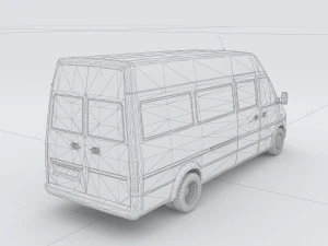 vehicles - mercedes-benz bmw volkswagen audi car 106 3D Model