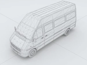 vehicles - mercedes-benz bmw volkswagen audi car 106 3D Model