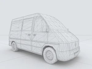 vehicles - mercedes-benz bmw volkswagen audi car 107 3D Model