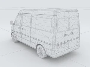 vehicles - mercedes-benz bmw volkswagen audi car 107 3D Model