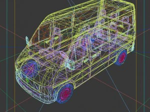 vehicles - mercedes-benz bmw volkswagen audi car 107 3D Model