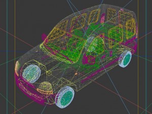 vehicles - mercedes-benz bmw volkswagen audi car 108 3D 模型
