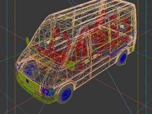 vehicles - mercedes-benz bmw volkswagen audi car 109 3D मॉडल