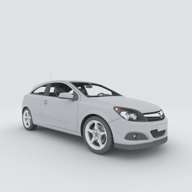 vehicles - mercedes-benz bmw volkswagen audi car 127 Modello 3D .c4d .max .obj .3ds .fbx .stl .blend