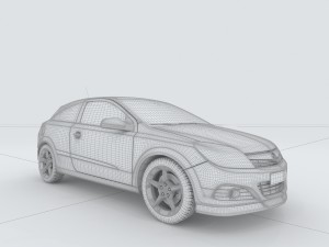 vehicles - mercedes-benz bmw volkswagen audi car 127 Modello 3D
