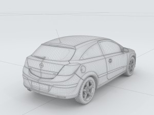 vehicles - mercedes-benz bmw volkswagen audi car 127 Modello 3D
