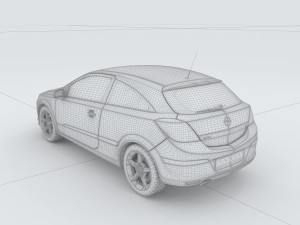 vehicles - mercedes-benz bmw volkswagen audi car 127 Modello 3D
