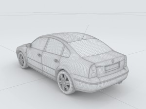 vehicles - mercedes-benz bmw volkswagen audi car 128 3Dモデル