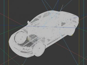 vehicles - mercedes-benz bmw volkswagen audi car 128 3D Model