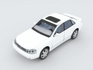 vehicles - mercedes-benz bmw volkswagen audi car 129 Modello 3D