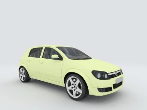 vehicles - mercedes-benz bmw volkswagen audi car 130 3D Model